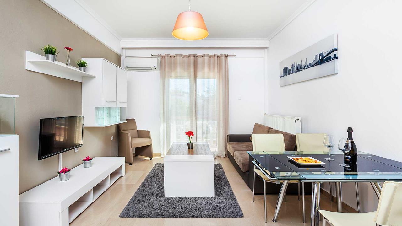 Michalis Apartments Polýgyros Esterno foto